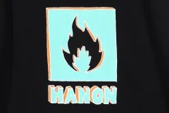 Hanon Crayon Shade Box Logo Sweatshirt -Outlet Apparel Store 00155 506 SB 1 C 3