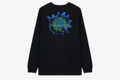 Wood Wood Herc Placement LS Tee -Outlet Apparel Store 1231540321069990 8