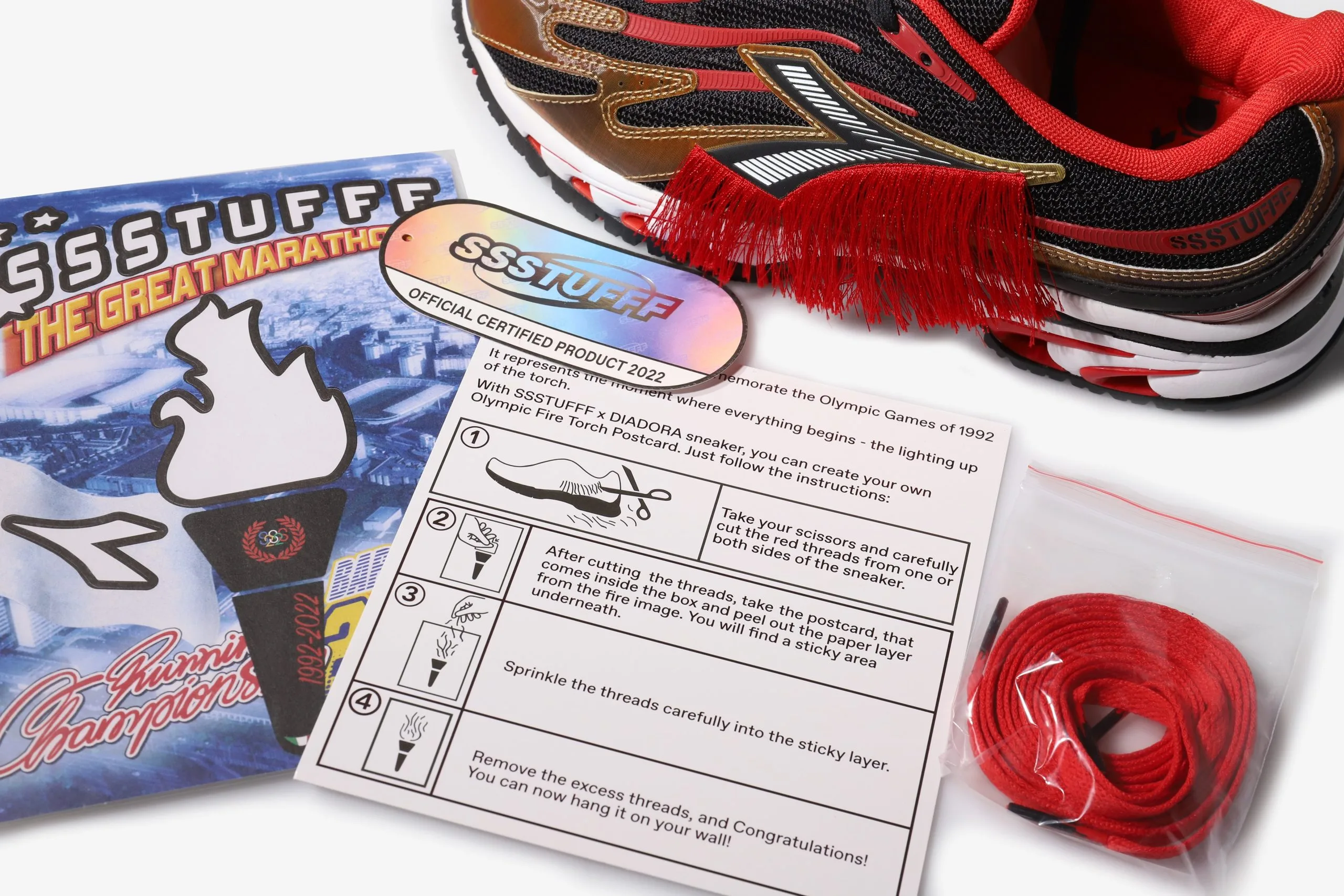 Diadora Mythos X SSSTUFFF "Barcelona Fire" 8 Diadora Mythos X SSSTUFFF "Barcelona Fire" - Image 8