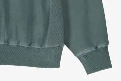 Awake Pigment Dyed Embroidered Crewneck Sweatshirt 6 Awake Pigment Dyed Embroidered Crewneck Sweatshirt -Outlet Apparel Store AWKFW22CN001BLU 3