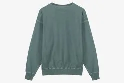 Awake Pigment Dyed Embroidered Crewneck Sweatshirt 7 Awake Pigment Dyed Embroidered Crewneck Sweatshirt -Outlet Apparel Store AWKFW22CN001BLU 8