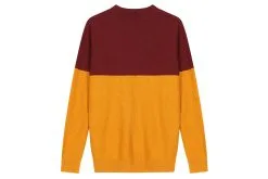 Hanon Blocked Wool Knit "Warm Yellow" -Outlet Apparel Store HANS00056YW 8