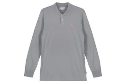 Hanon LS Jersey Polo Shirt "Monument Grey"