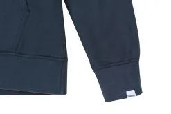 Hanon Bar Logo Hooded Sweatshirt "Petrol Navy" -Outlet Apparel Store HANSS00164NY P3