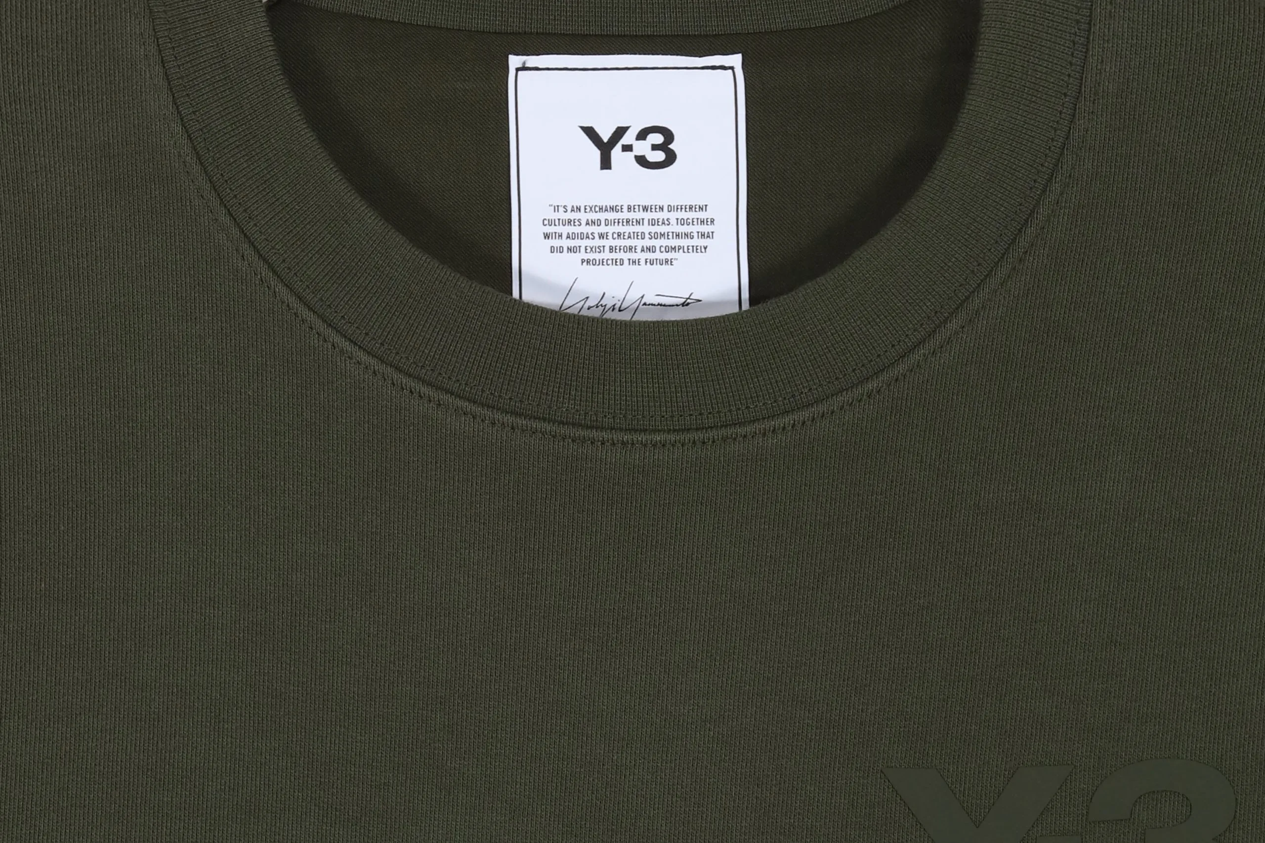 Adidas Y-3 Classic Chest Logo Sweatshirt 3 Adidas Y-3 Classic Chest Logo Sweatshirt - Image 3