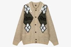 Patta Argyle Knitted Cardigan