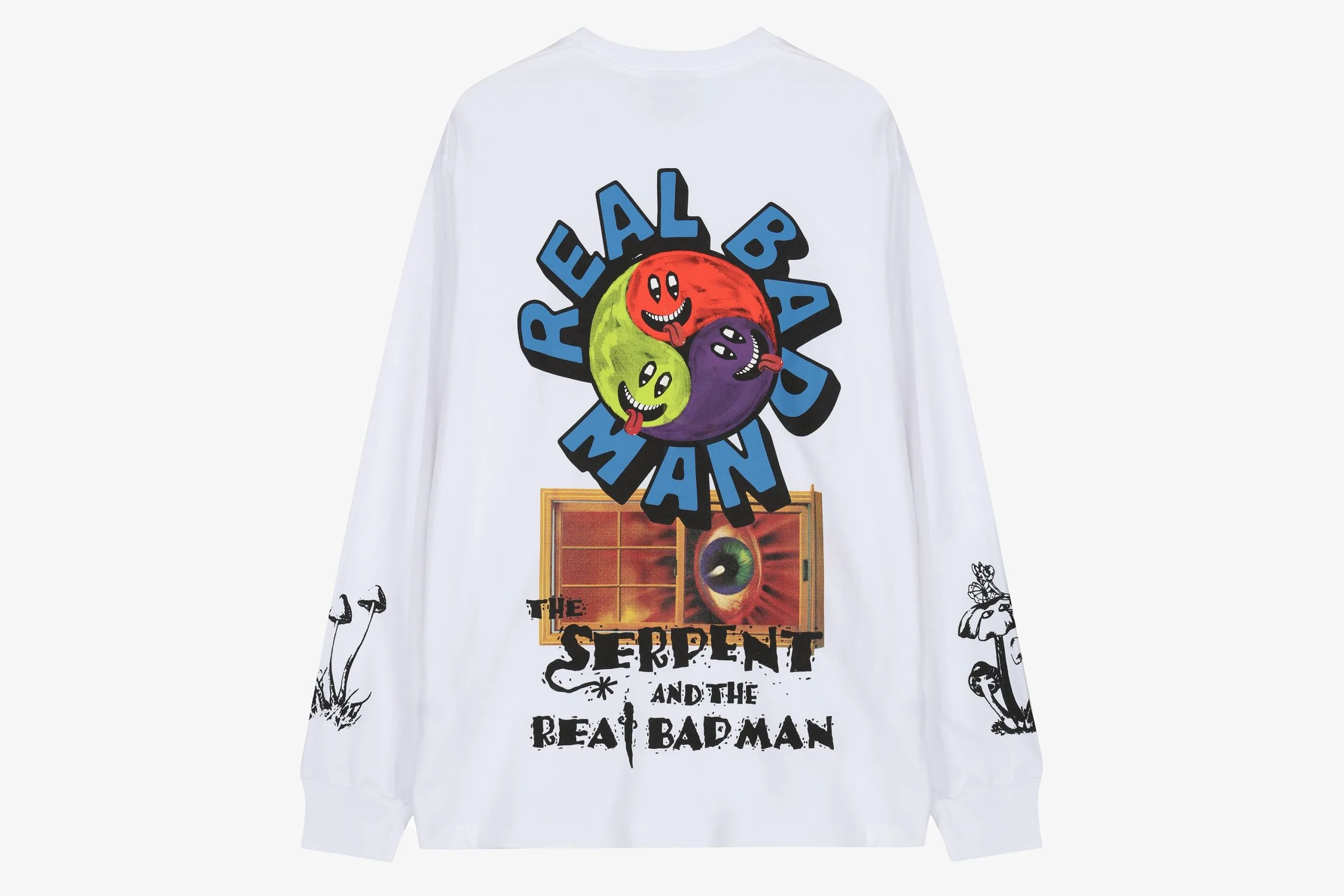Real Bad Man Hallucinogenic Wiz LS Tee 3 Real Bad Man Hallucinogenic Wiz LS Tee - Image 3