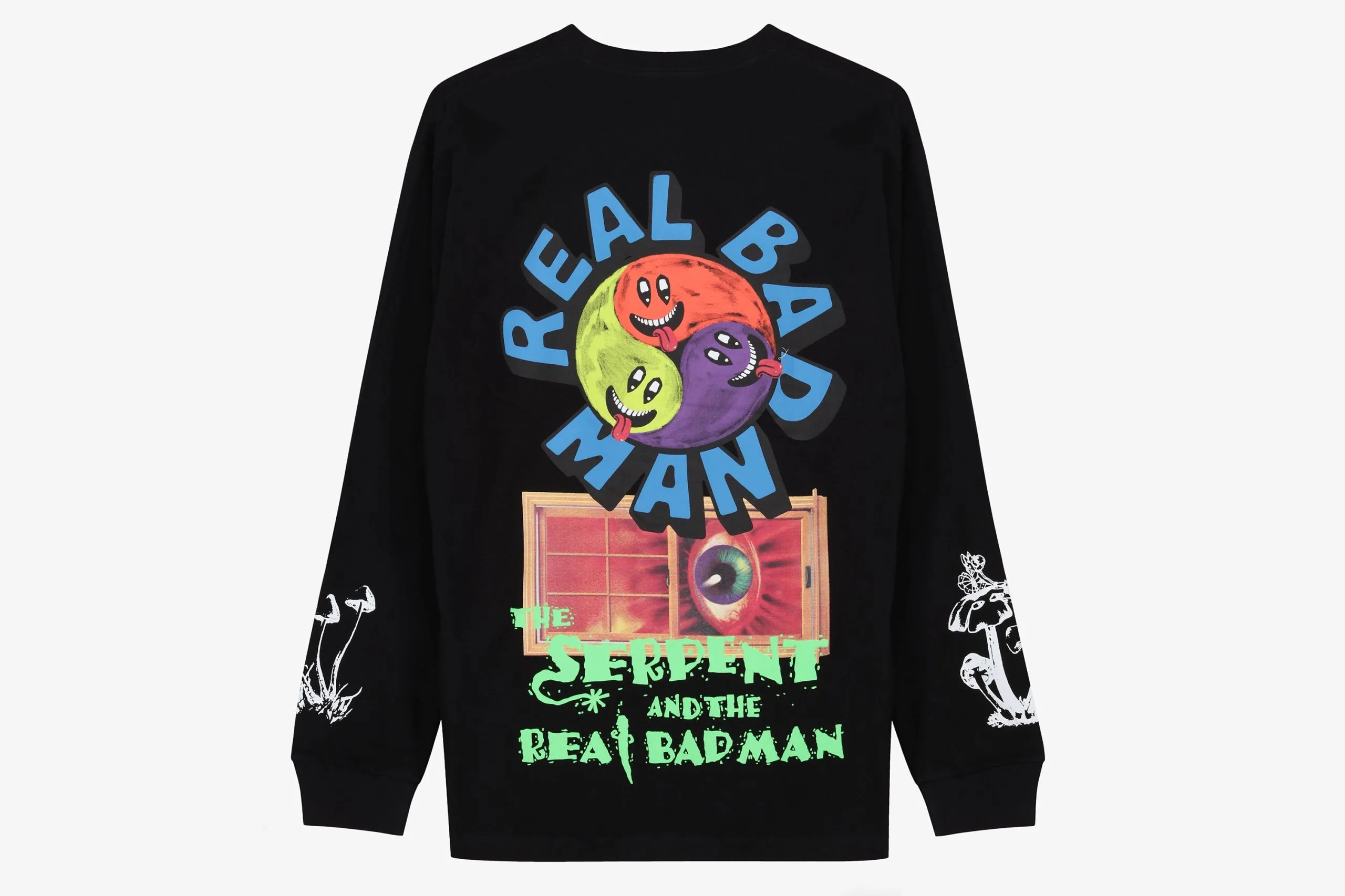 Real Bad Man Hallucinogenic Wiz LS Tee 3 Real Bad Man Hallucinogenic Wiz LS Tee - Image 3