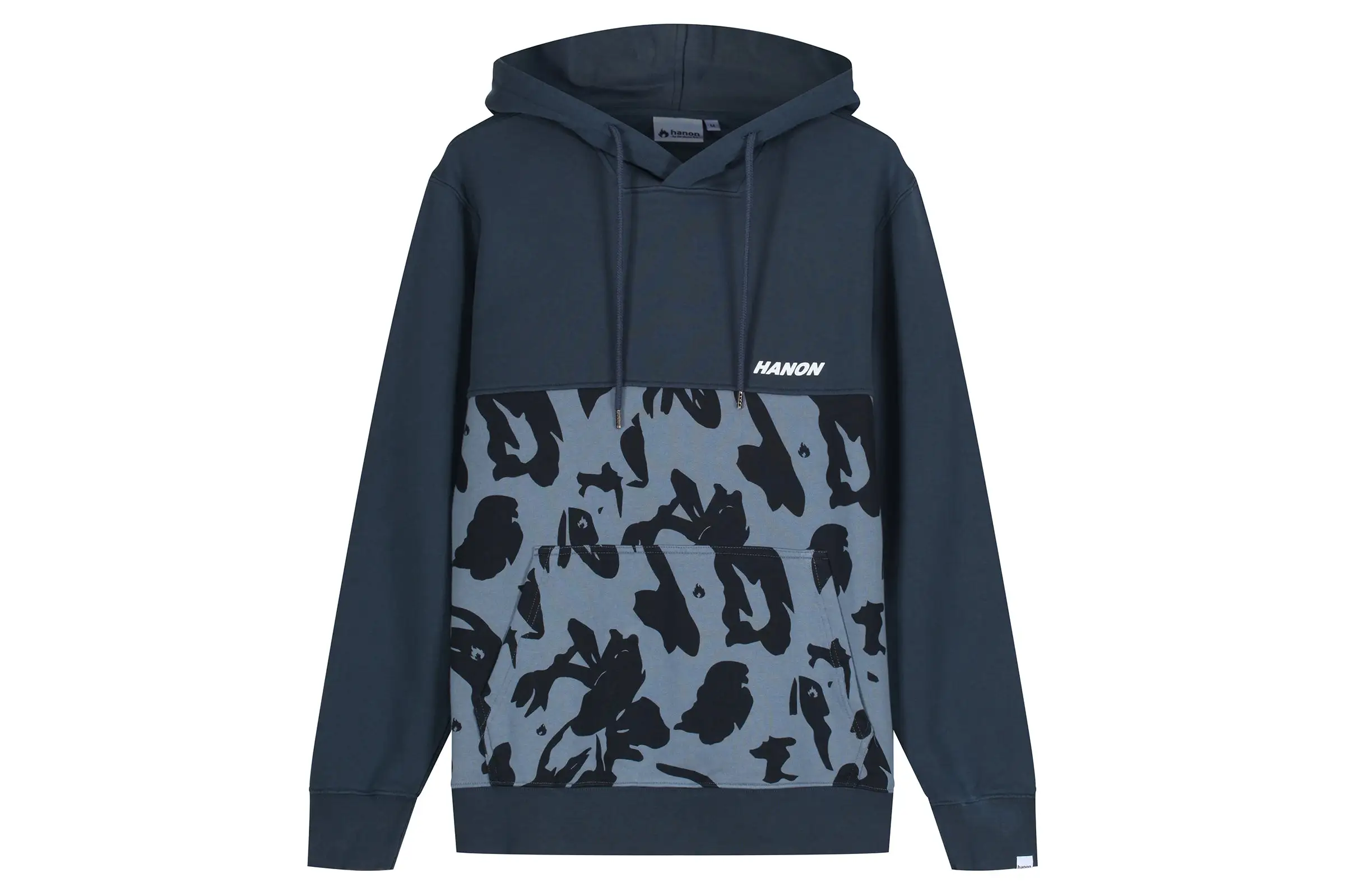 Hanon Camo Print Hooded Sweatshirt 1 Hanon Camo Print Hooded Sweatshirt