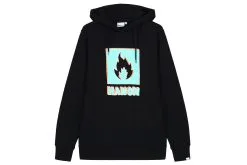 Hanon Crayon Shade Box Logo Hooded Sweatshirt